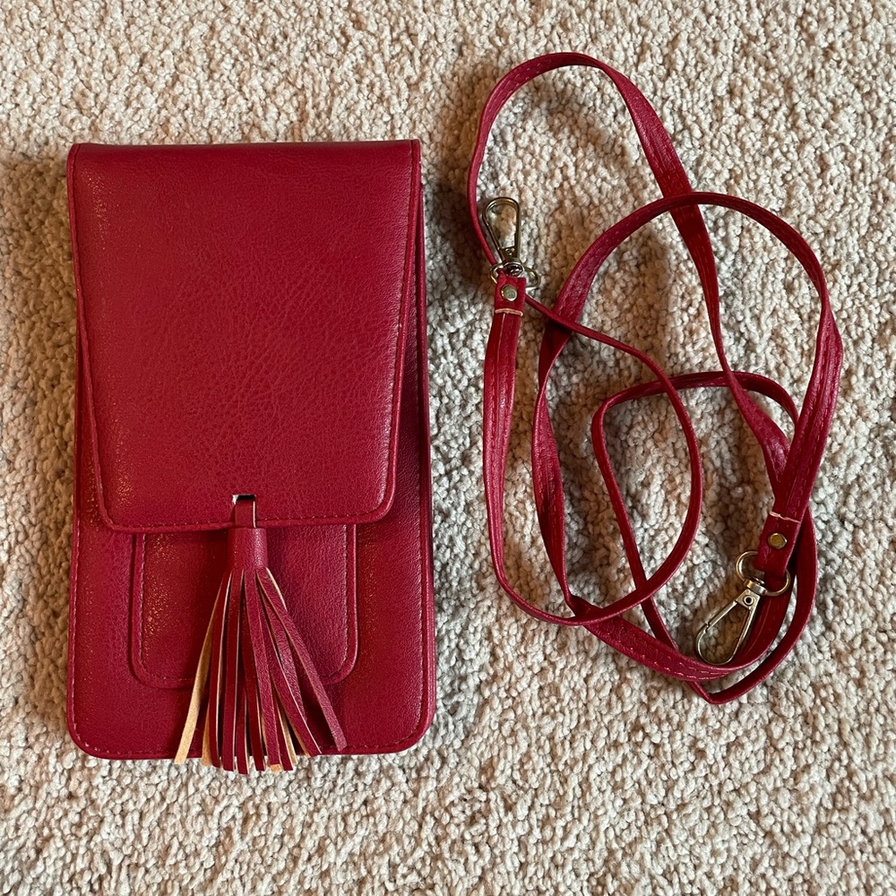 Red Crossover Bag